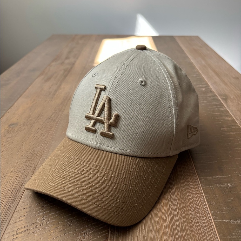 New Era - Beige and Light Brown - LA Dodgers Hat
